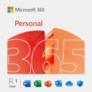 Microsoft 365 Personal – 1 TB of Cloud Storage
